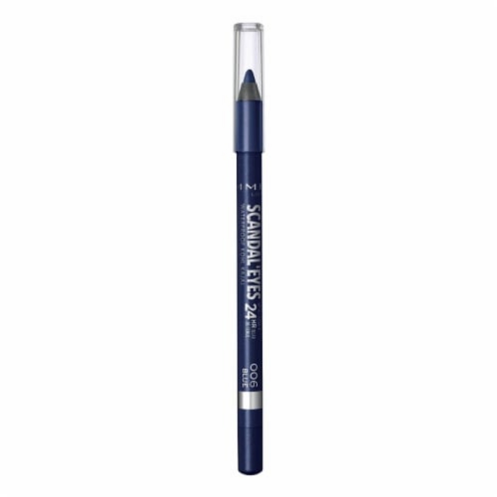 4 x Rimmel Scandaleyes 006 Deep Blue Waterproof Eye Liner